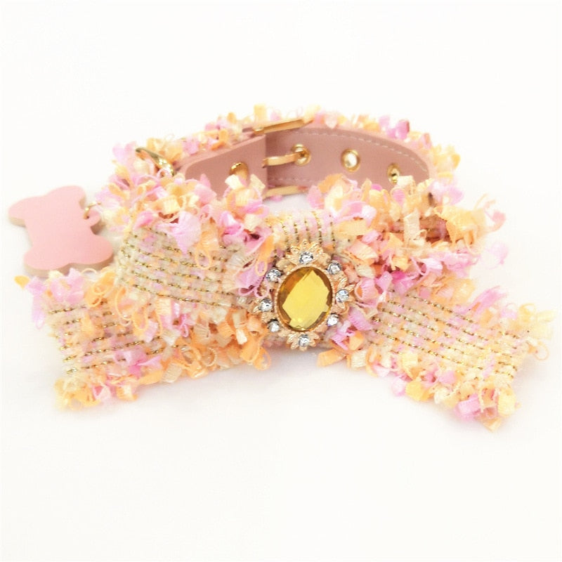 Fashion Pet Collar Bow Knot