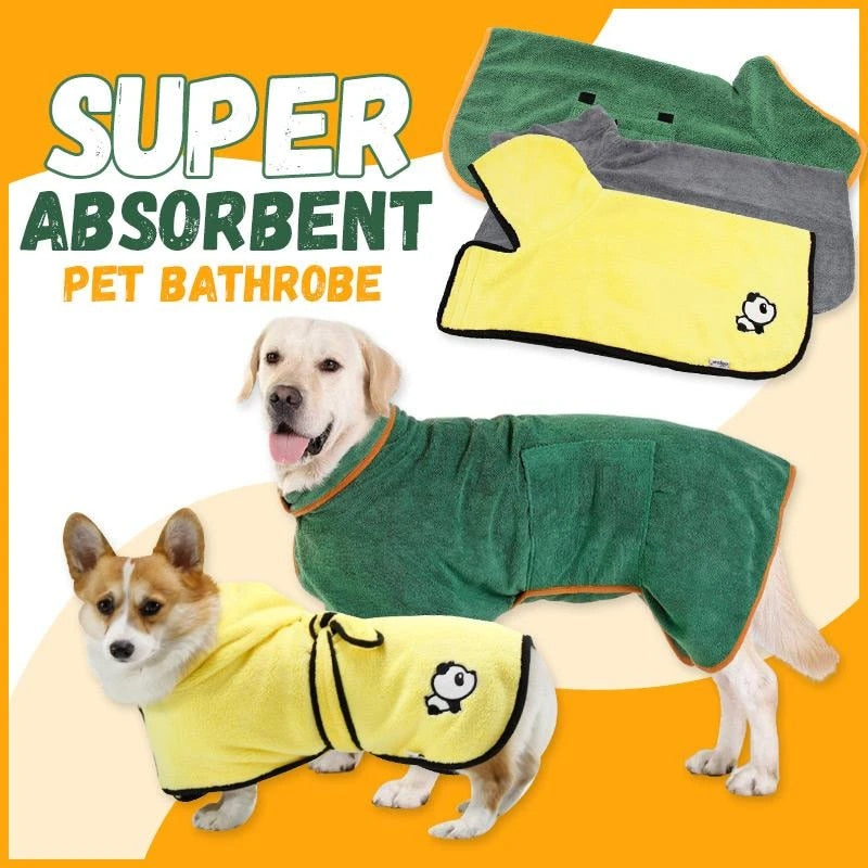 Absorbent Pet Bathrobe/Towel