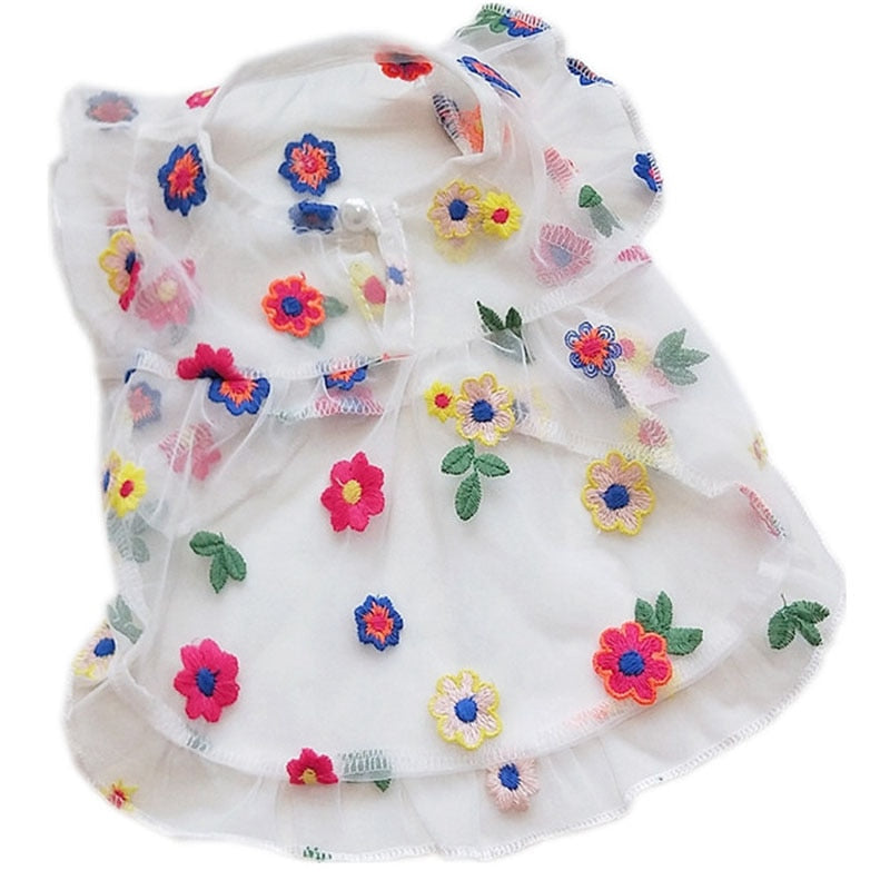 Floral Dog Dress