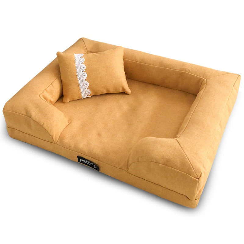 Lounge Sofa Pet Bed  For Small/Medium Dogs