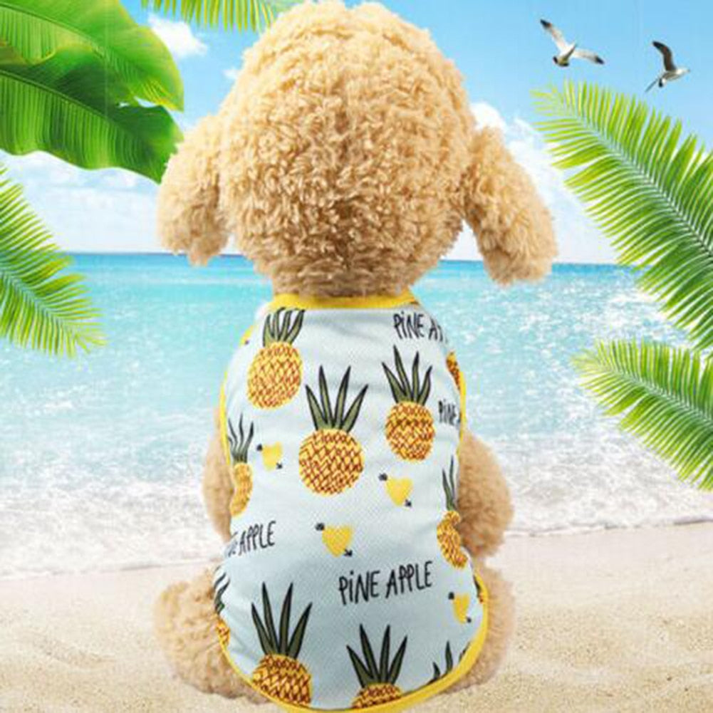 Printed Dog Shirt