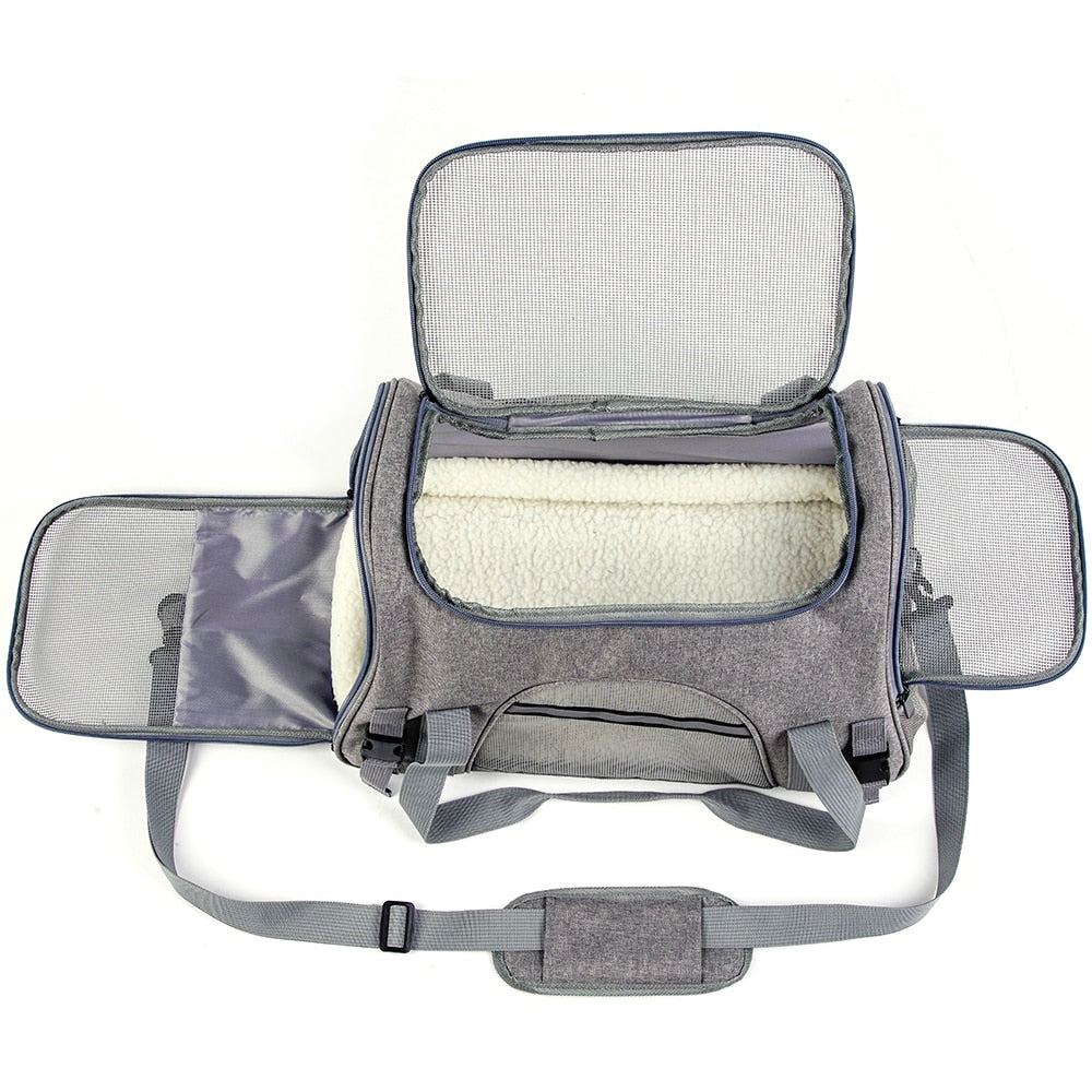 Dog Carrier With Mesh Window