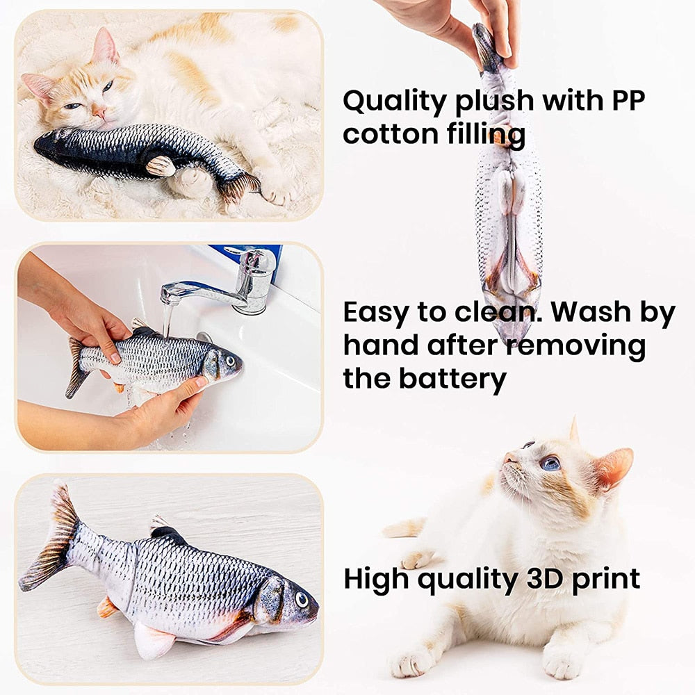 Interactive Toy Fish For Cats