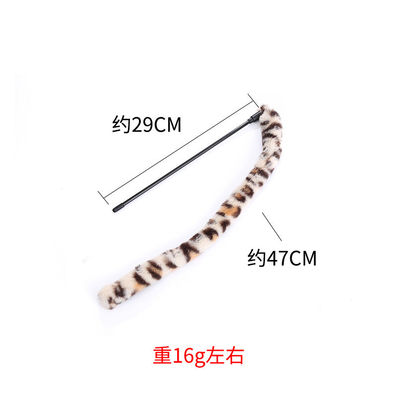 Leopard Tail Cat Toy
