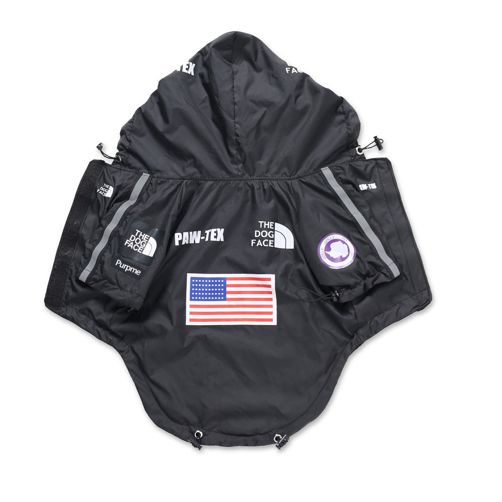 The Dog Face Windproof Raincoat