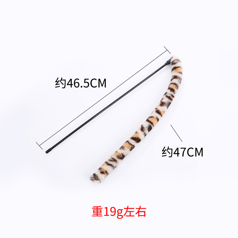 Leopard Tail Cat Toy
