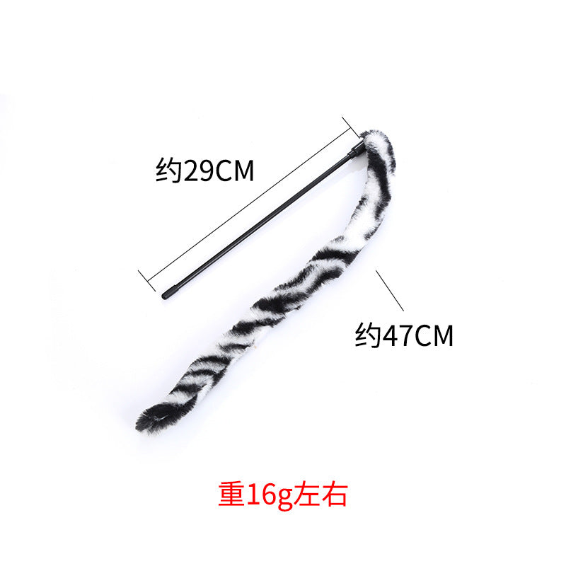 Leopard Tail Cat Toy