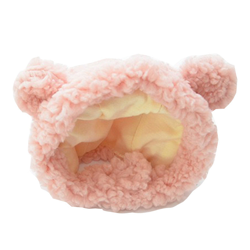 Pet Plush Bear Headwear