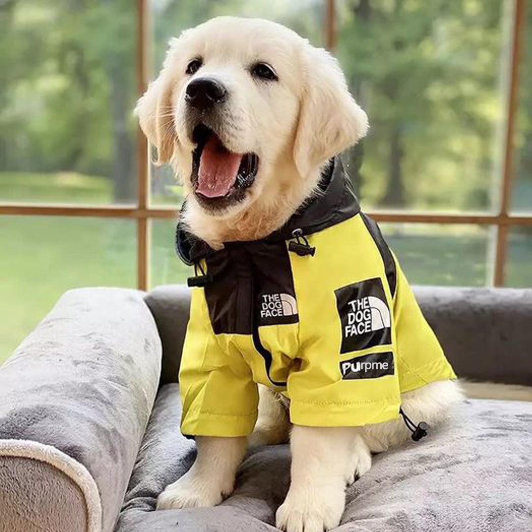 The Dog Face Windproof Raincoat