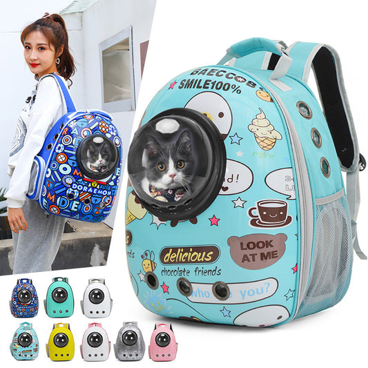 Space Capsule Cat Backpack