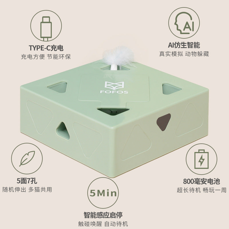 FOFOS  Magic Box Cat Toy