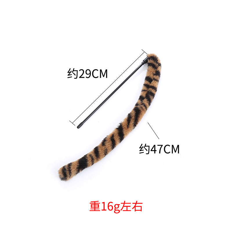 Leopard Tail Cat Toy