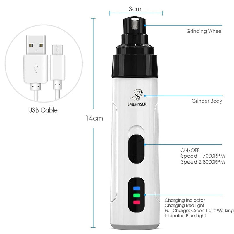 Rechargeable Dog Nail Grinders