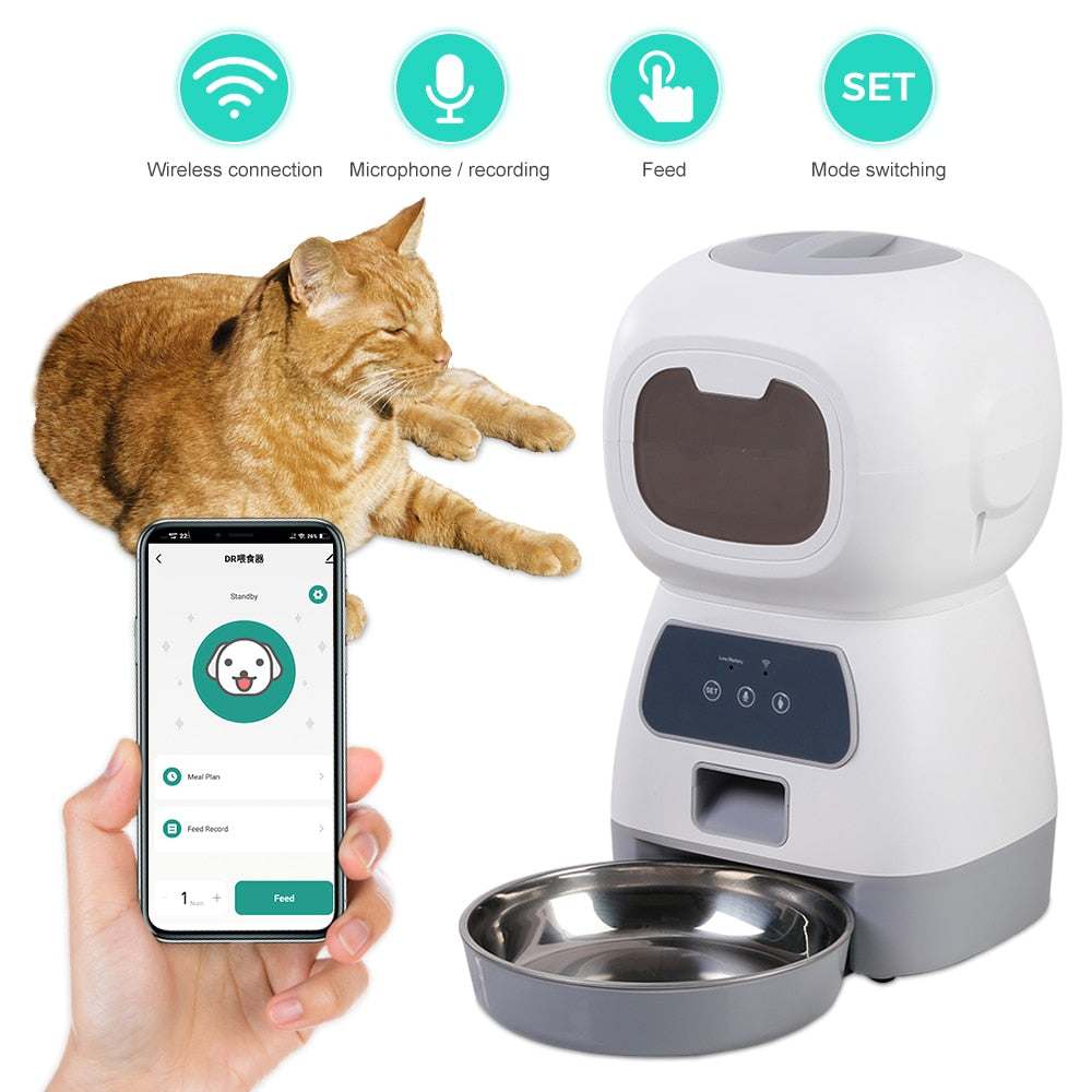 3.5L WIFI Automatic Programmable Feeder