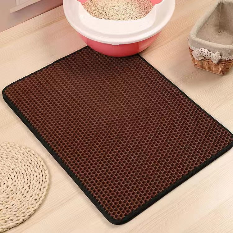 Waterproof Double Layer Cat Litter Mat