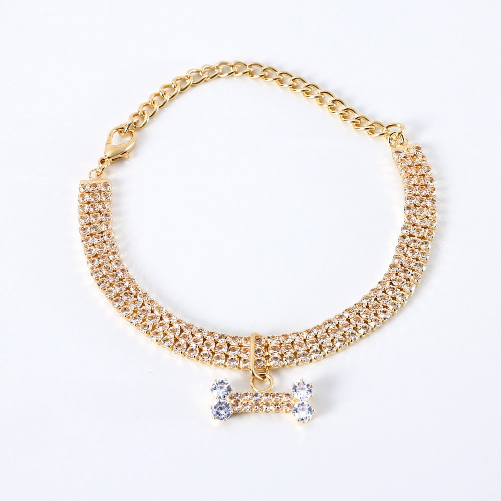 Luxury Rhinestone Dog Collar