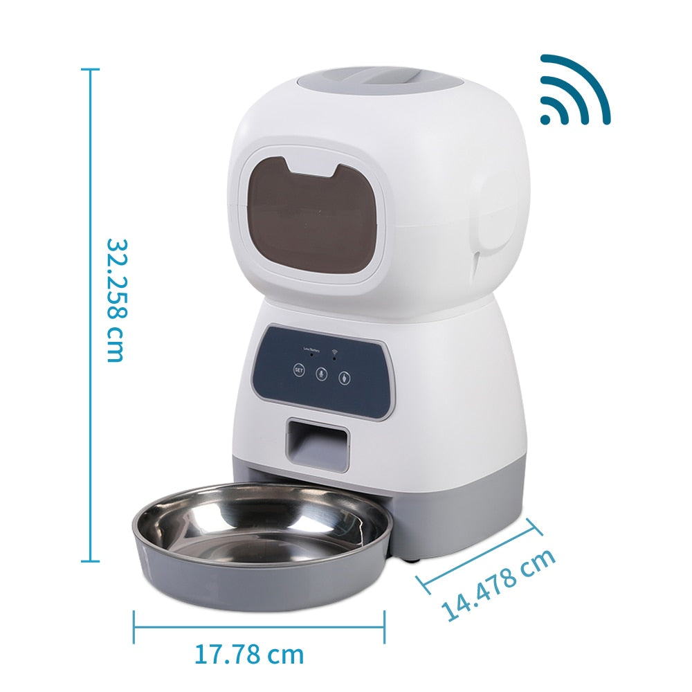 3.5L WIFI Automatic Programmable Feeder