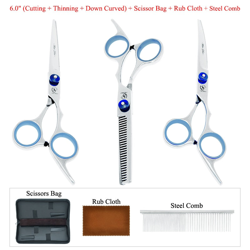 Meisha Professional Pet Grooming Scissors Set