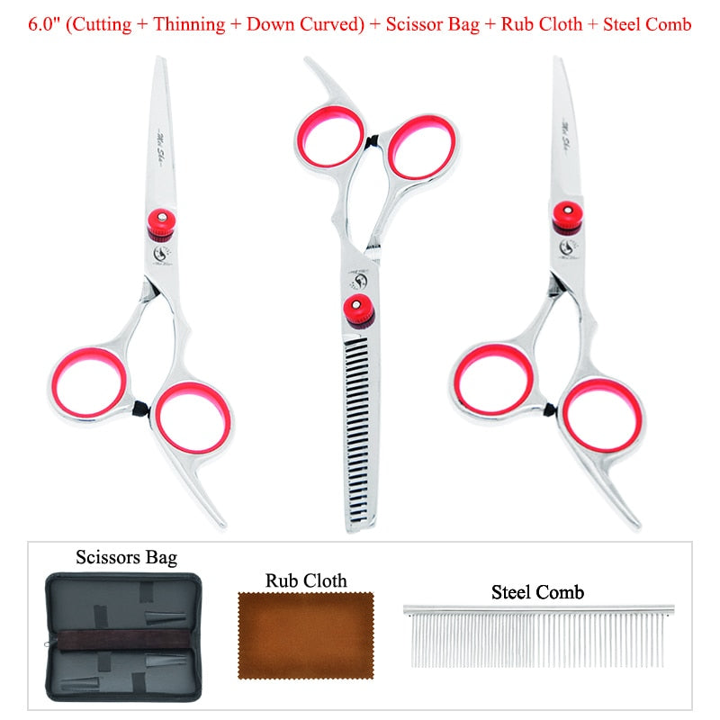 Meisha Professional Pet Grooming Scissors Set