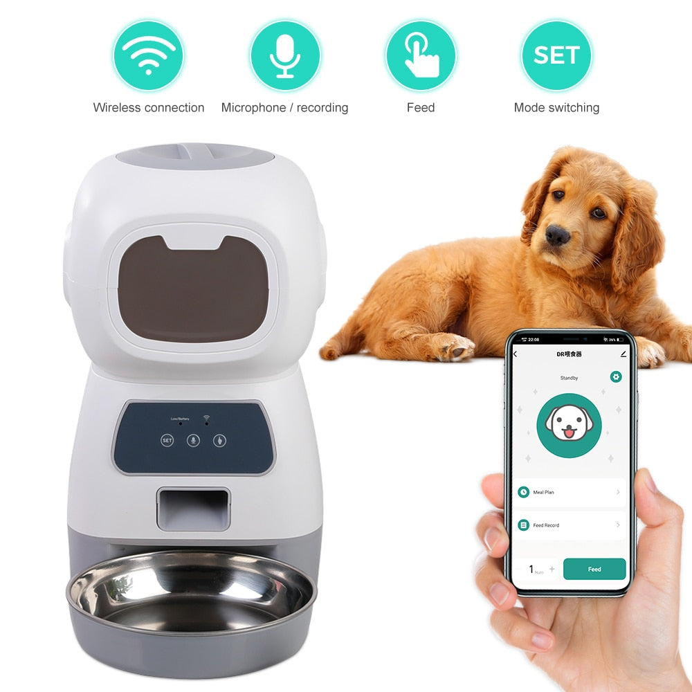 3.5L WIFI Automatic Programmable Feeder