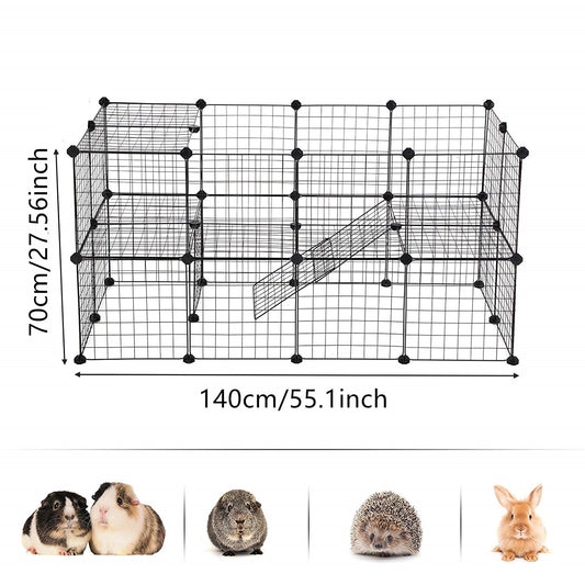 Foldable Small Animal Cage