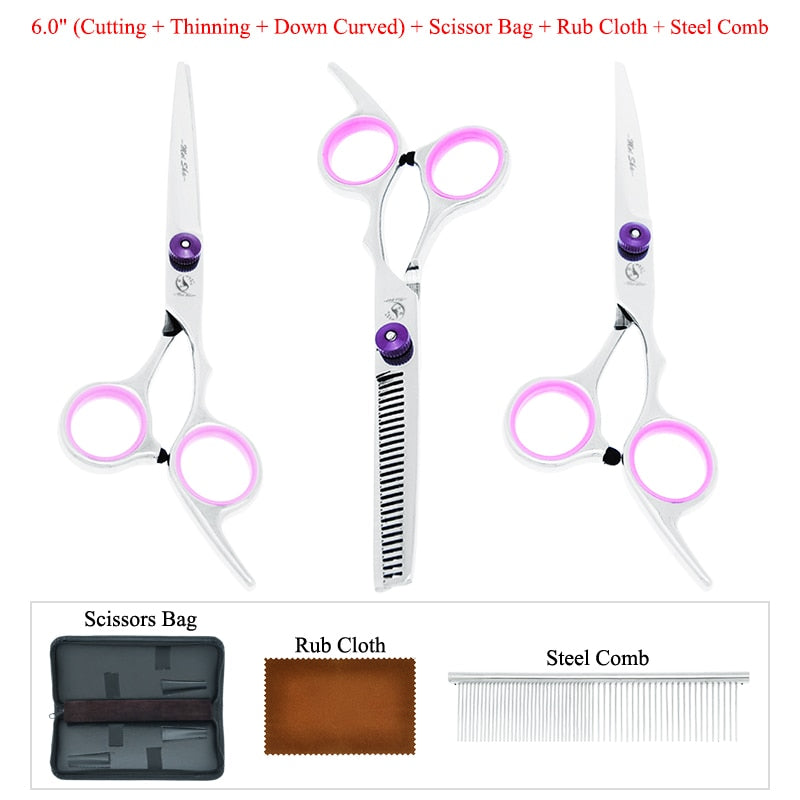 Meisha Professional Pet Grooming Scissors Set