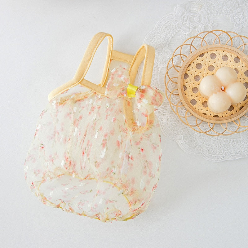Spring and Summer Floral Dog Clothes