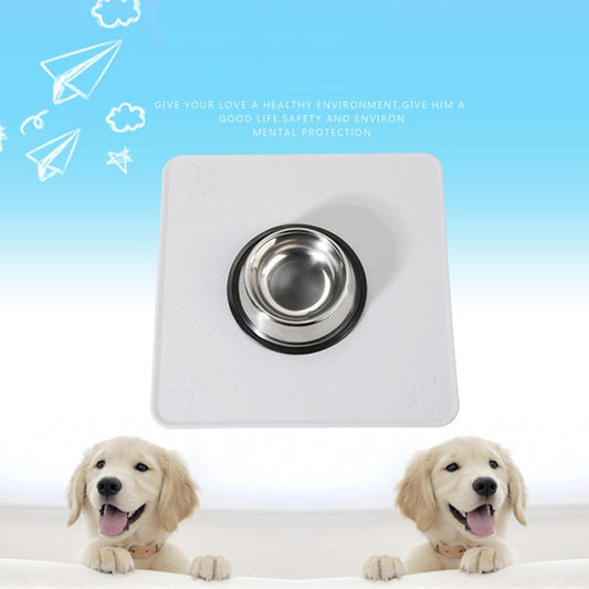 Anti-Slip Waterproof Pet Bowl Mat