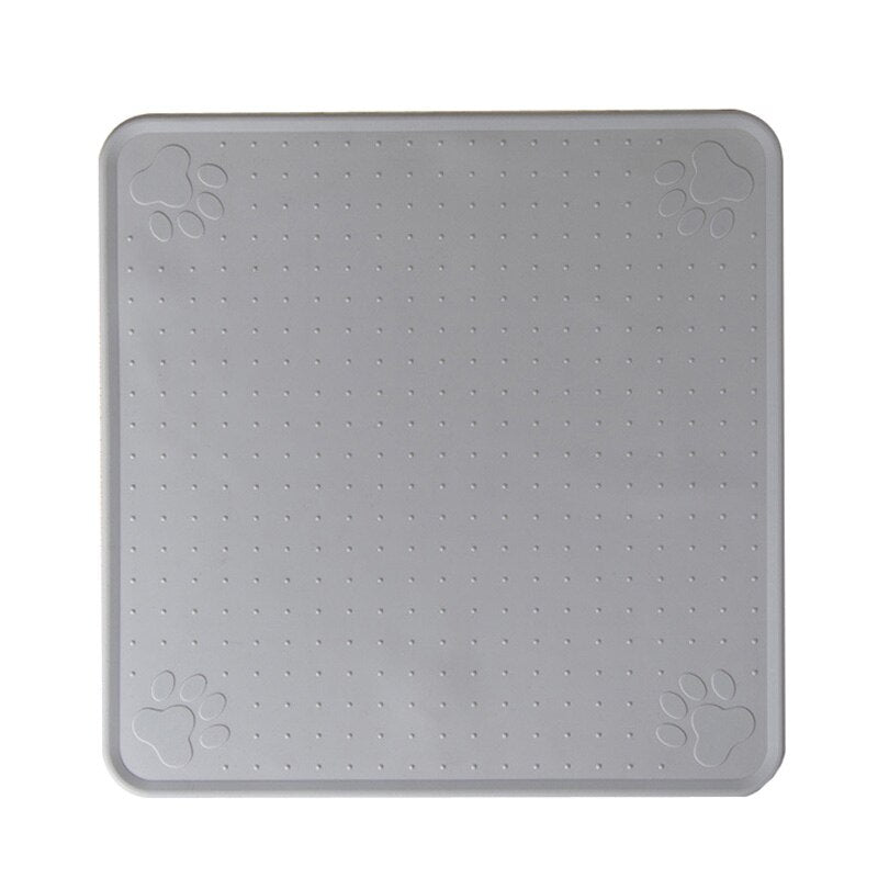 Anti-Slip Waterproof Pet Bowl Mat