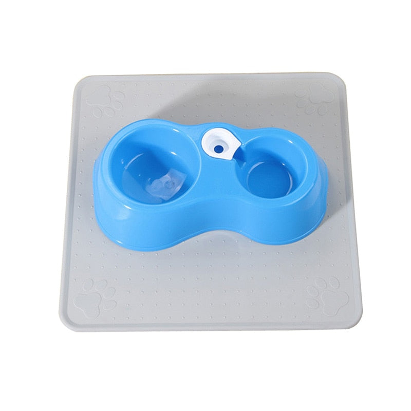 Anti-Slip Waterproof Pet Bowl Mat