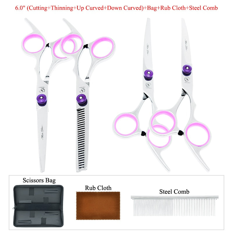 Meisha Professional Pet Grooming Scissors Set