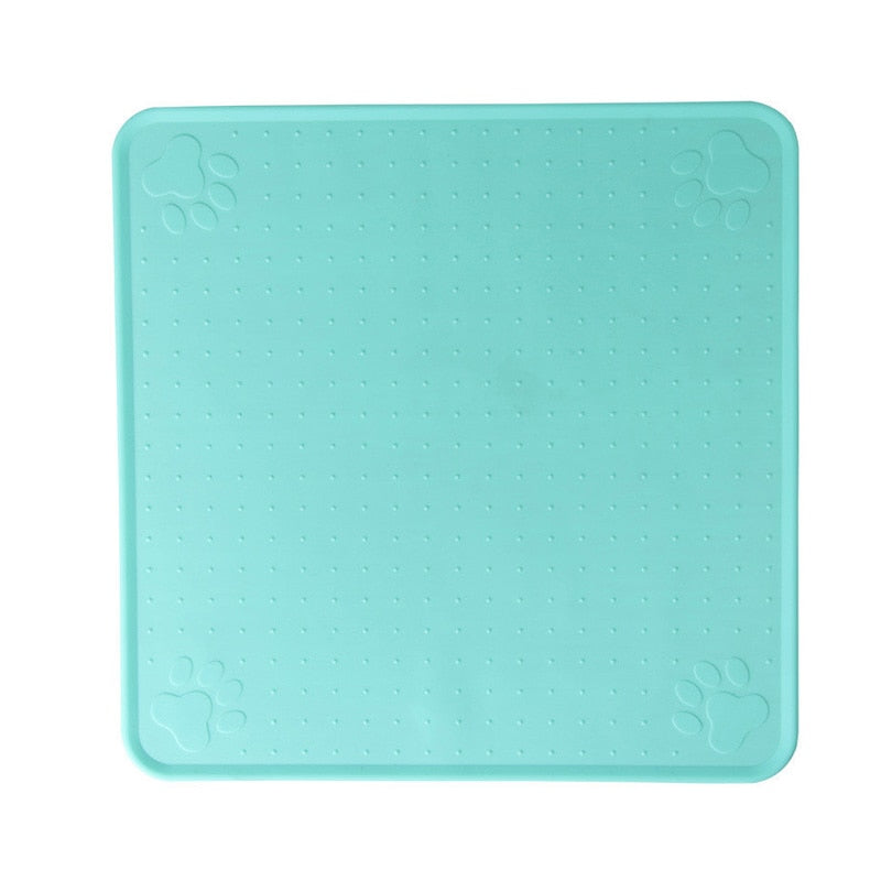 Anti-Slip Waterproof Pet Bowl Mat