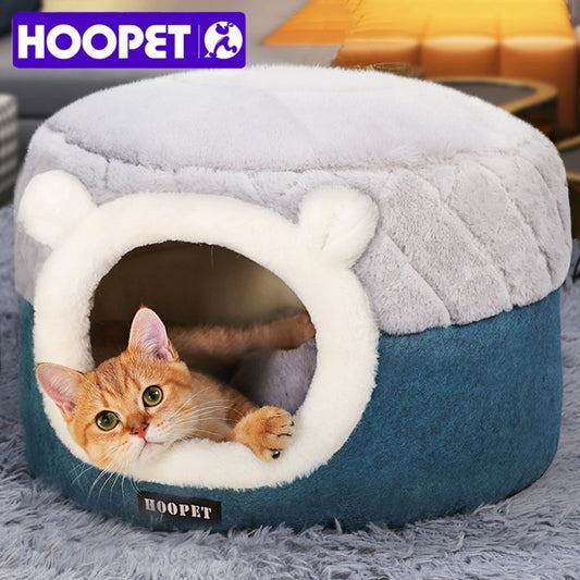 HOOPET Plush Cat Bed/House