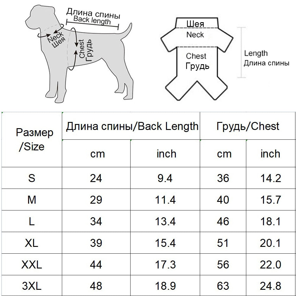 Pet Dog Coat - The Dog Face