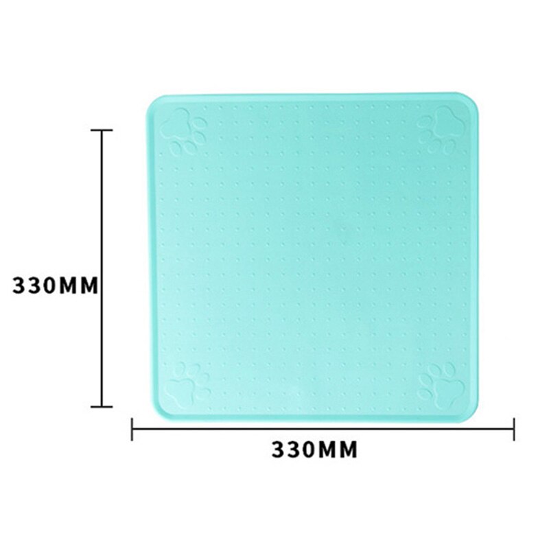 Anti-Slip Waterproof Pet Bowl Mat
