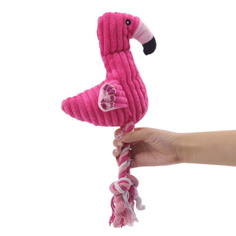 Flamingo Dog Chew Toy