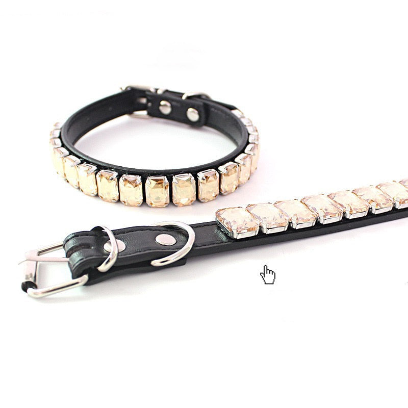 Luxury Rhinestone Dog Collar