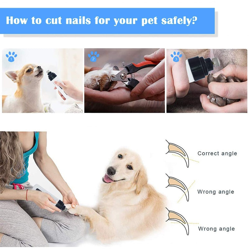 Rechargeable Dog Nail Grinders
