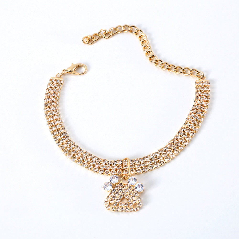 Luxury Rhinestone Dog Collar
